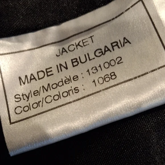 Vintage Weill Women's Long Sleeve Houndstooth Short Blazer Size EU 32 US 2/4 - Picture 11 of 13